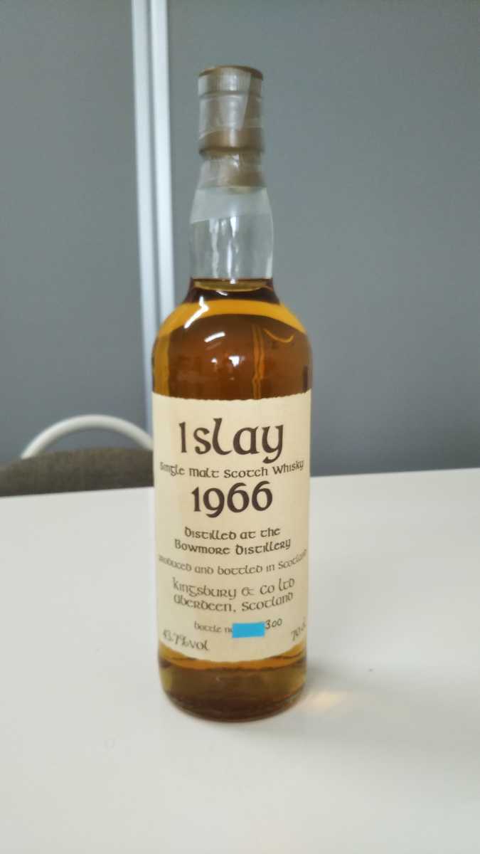  未開栓 ボウモア 1966 キングスバリー ケルテック 35年 700ml 43.7%(アイラ)｜売買されたオークション情報、yahooの商品情報をアーカイブ公開 - オークファン シングルモルト