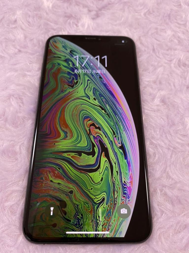 ジャンクiPhoneXs iPhoneXs 256GB スペースグレイ 背面割れ シルバー