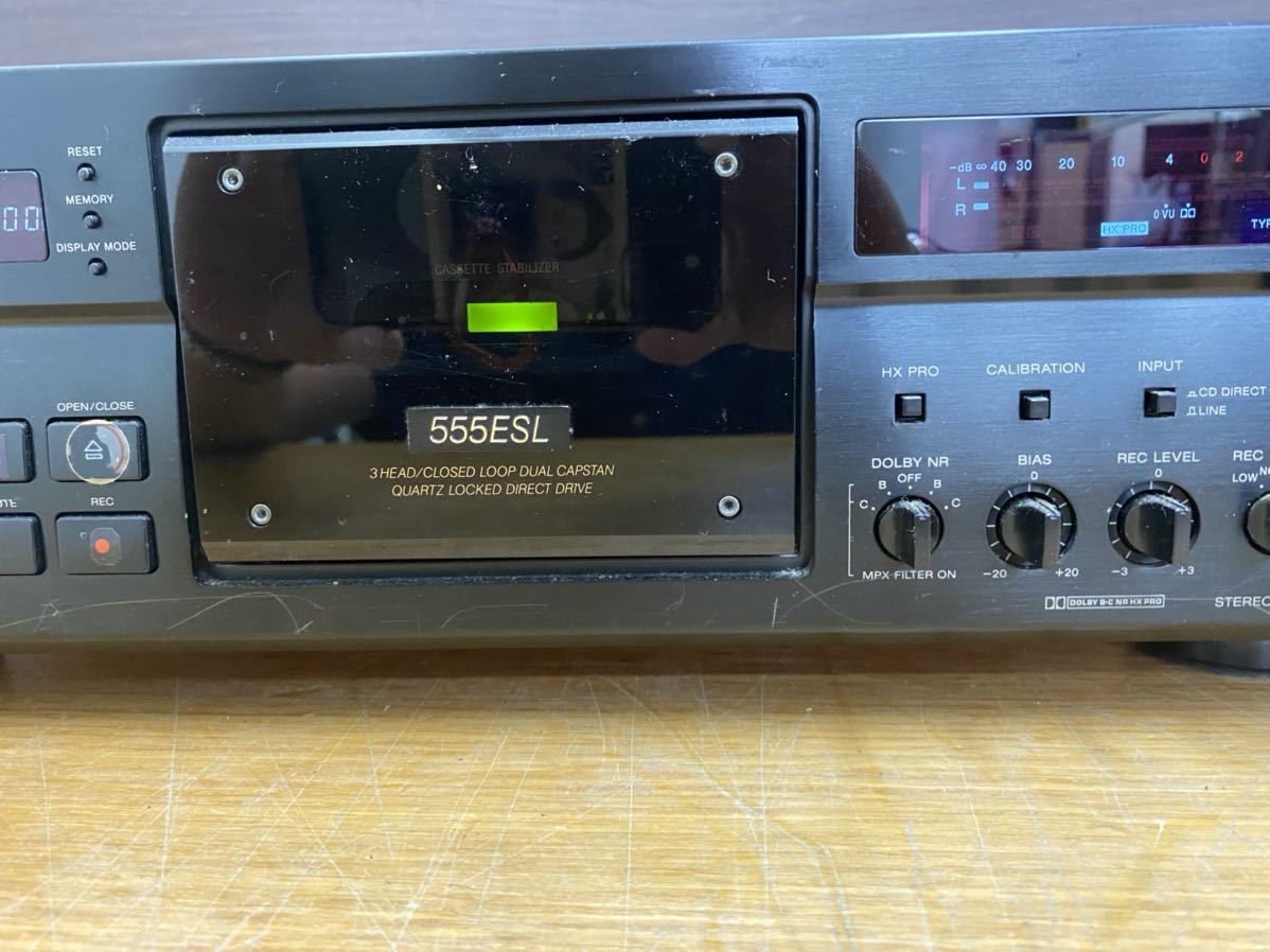 SONY TC-K555ESL カセットデッキ SONY TC-K555ESLの仕様 ソニー