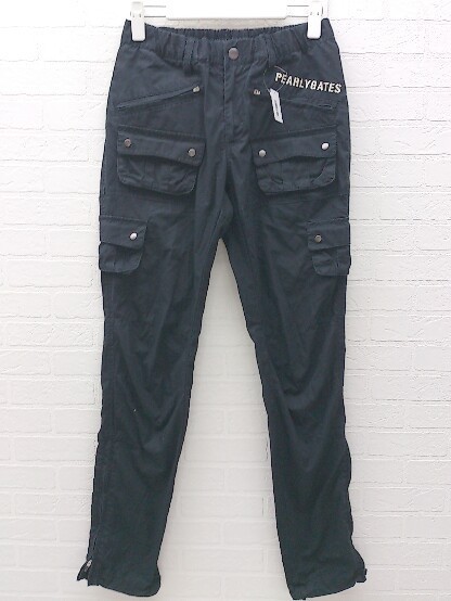格安，定番人気 pearly gates パーリーゲイツ 裾ジップ パンツ サイズ0 ブラック レディース 1002800847440(7号～)｜売買されたオークション情報、yahooの商品情報をアーカイブ公開 - オークファン パンツ、スラックス