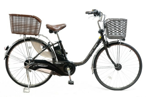 正規品，本物保証 Panasonic BE-END636T2 パナソニック 電動 アシスト 26型 3段 自転車 充電器付き 楽直 T5013930(電動アシスト自転車)｜売買されたオークション情報、yahooの商品情報をアーカイブ公開 - オークファン 電動アシスト自転車