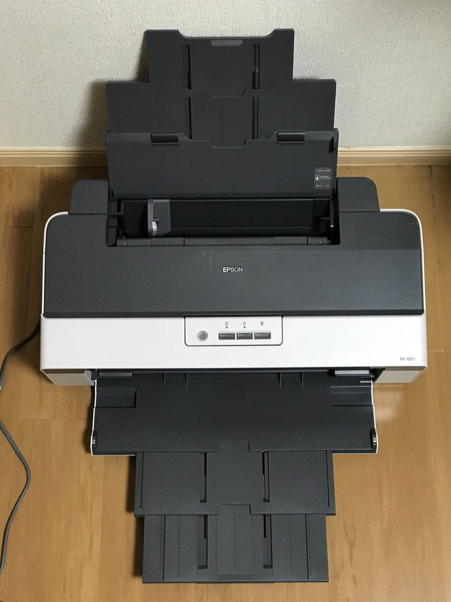 希少価値あり！動作良好 EPSON A3プリンター PX-1001 エプソン 黒