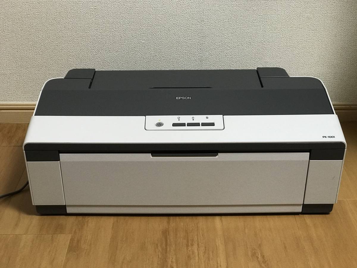 希少価値あり！動作良好 EPSON A3プリンター PX-1001 エプソン 黒