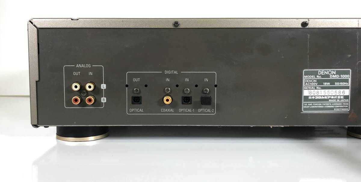 ☆DENON MDレコーダー DMD-1000 ｜デノン 【公式通販】