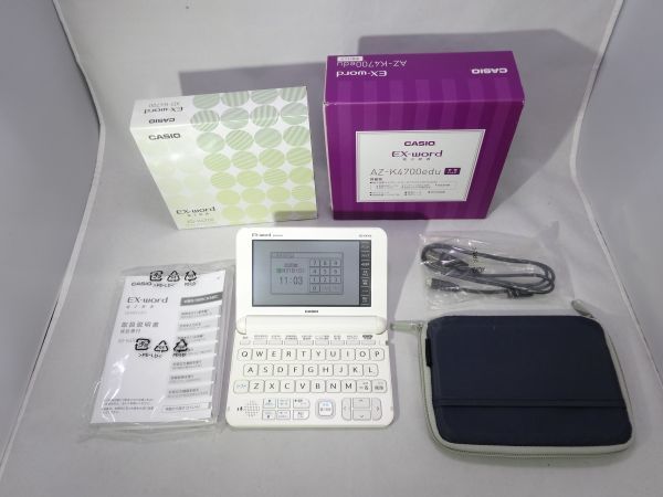 「辞書セット2」 52◎60/ カシオ 電子辞書 EX-word XD-K4700