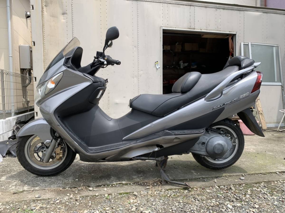 ◎商談中の為キャンセル待ち◎スカイウェイブ　ＣＪ４４　中古　星野設計 驚きの破格値，得価】 スカイウェイブ250 CJ43 星野設計プーリー