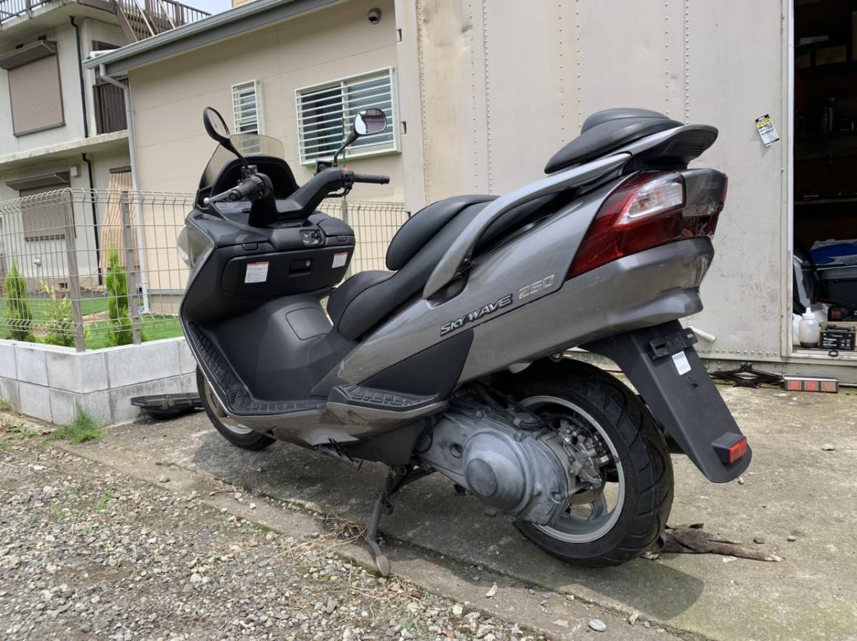 ◎商談中の為キャンセル待ち◎スカイウェイブ　ＣＪ４４　中古　星野設計 驚きの破格値，得価】 スカイウェイブ250 CJ43 星野設計プーリー