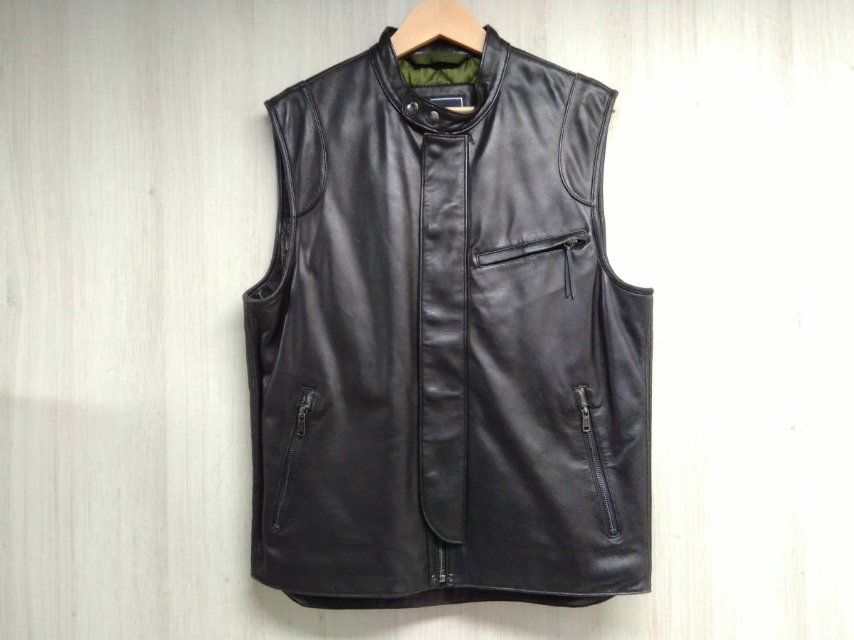 TENDERLOIN◇ベスト/M/コットン/BLK XL⁄42TENDERLOIN テンダーロイン
