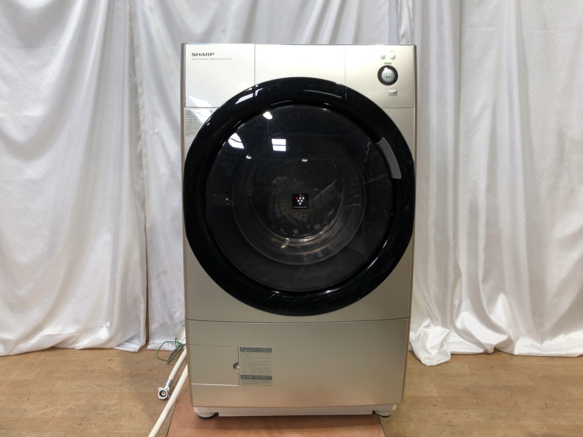 B063G001 ○ 【直接引取限定】SHARP ES-Z100-NL ドラム式電気洗濯乾燥