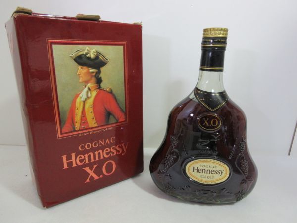 ◇1円～ ヘネシー XO 金キャップ クリアボトル 700ml 40％ コニャック