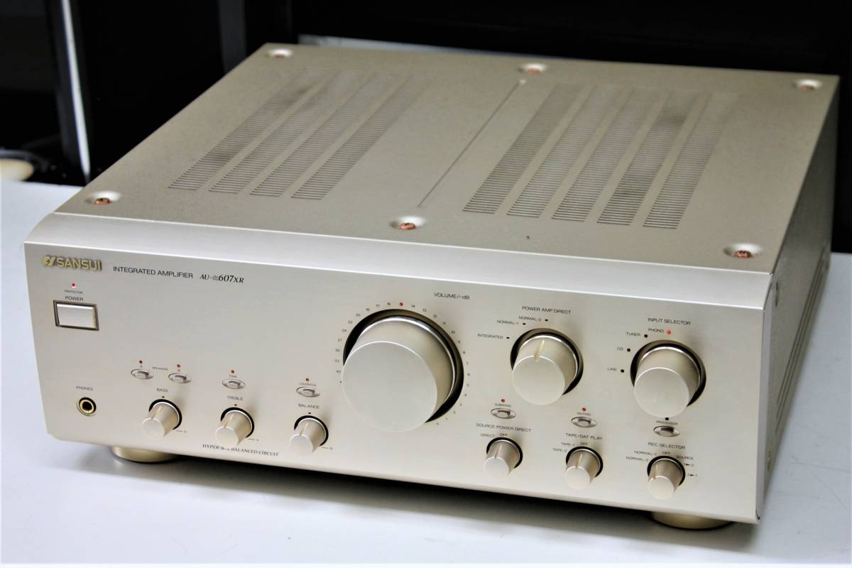  SANSUI サンスイ AU-&alpha;607XR 極 がジャンク(サンスイ)｜売買されたオークション情報、yahooの商品情報をアーカイブ公開 - オークファン サンスイ