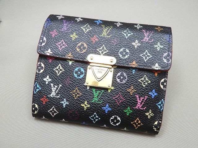  1円 LOUIS VUITTON/ルイヴィトン モノグラムマルチカラー ポルトフォイユ コアラ モノグラム 三つ折り財布 M58015 4110y(マルチカラーライン)｜売買されたオークション情報、yahooの商品情報をアー 服飾小物