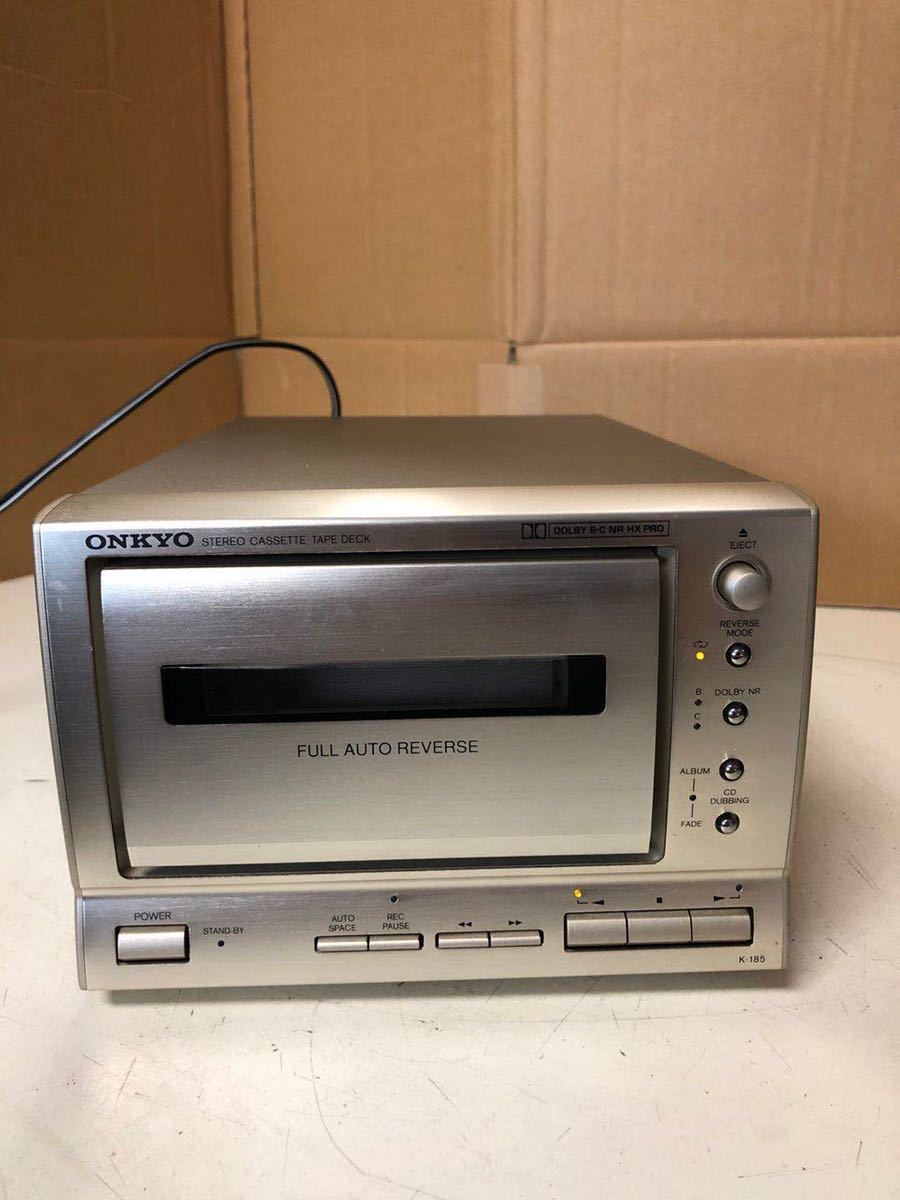 ONKYO カセットデッキ K-185 【公式通販】