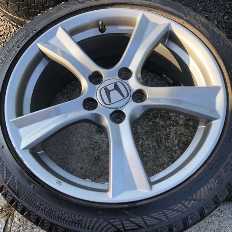 S2000 AP2 純正17インチアルミ　タイヤセット ホンダs2000 AP2用17inch 純正アルミホイール+スタッドレス4本組