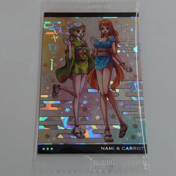ワンピース カード ウエハース 新世界の覇者 Sr ナミ キャロット コミック アニメグッズ 売買されたオークション情報 Yahooの商品情報をアーカイブ公開 オークファン Aucfan Com