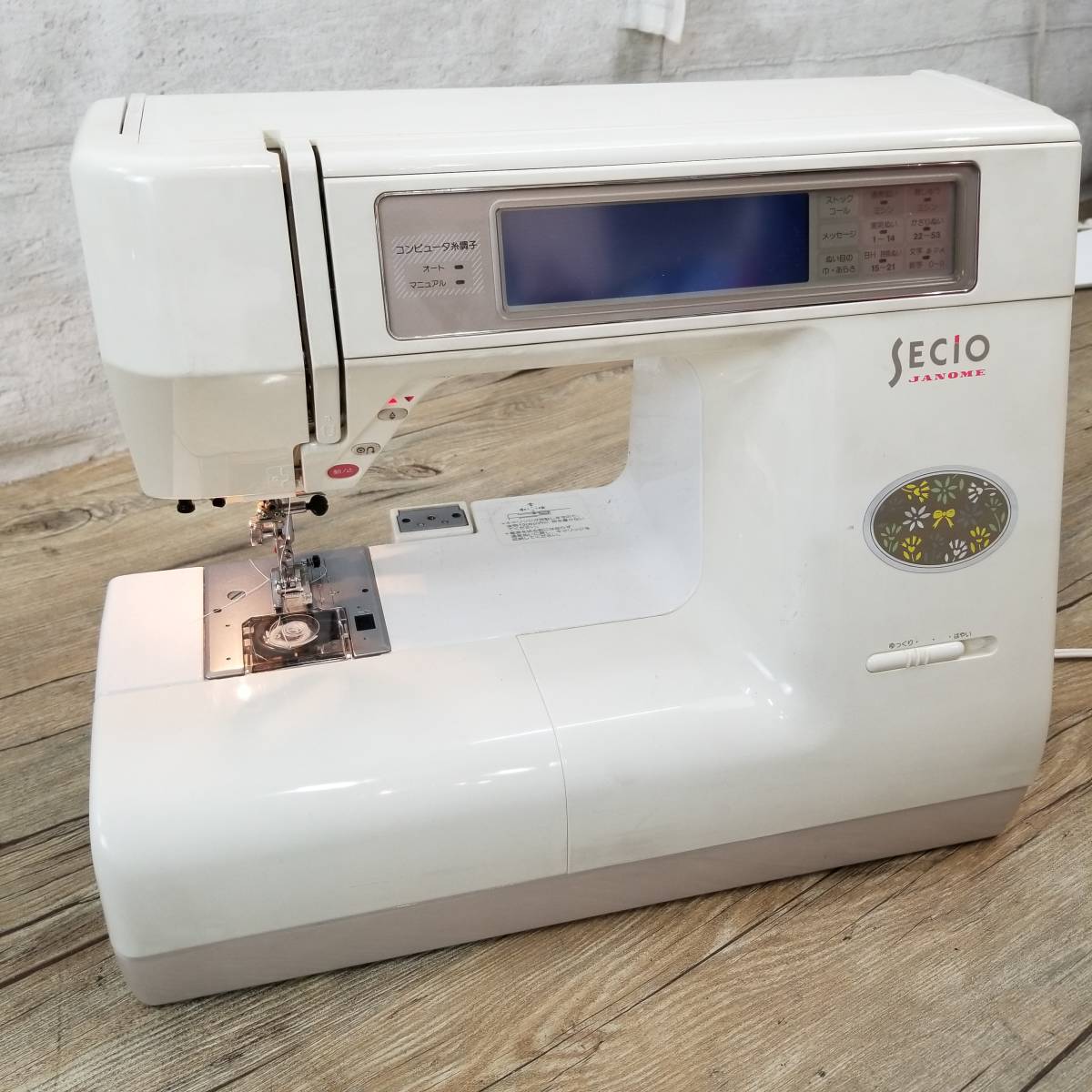 ミシン コンピューターミシン ジャノメミシン ジャノメセシオ8200 高級