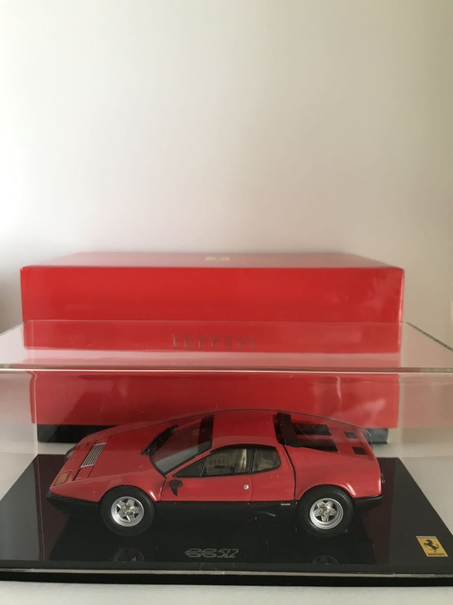 京商　05011RS　1/43　フェラーリ512BB　RED/BIEGEインテリ 1⁄43 レッド 512BB 京商 フェラーリ Ferrari フェラーリ512BB ベージュ