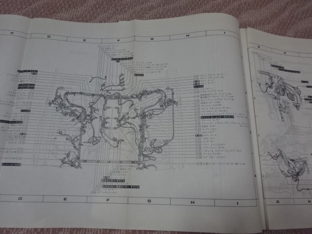 フェアレディＺ　Z31型　配線図集　A3サイズ　1983年　昭和58年10月　A104004