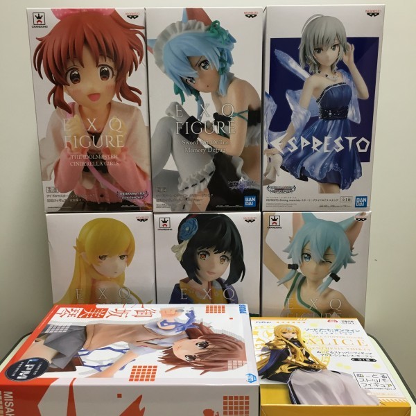 未開封品 プライズフィギュア 8体 セット まとめ売り ソードアート
