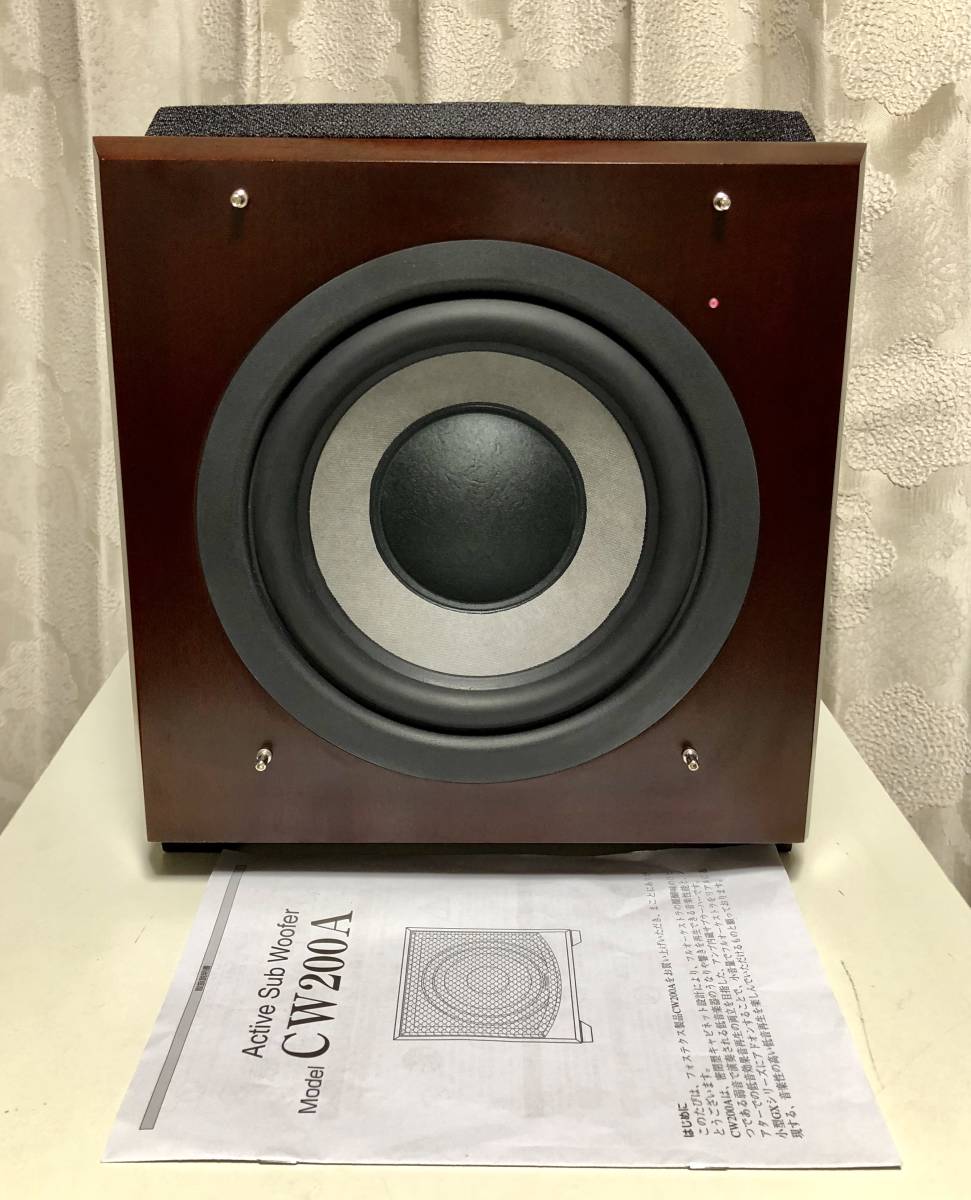 販売特売中 Fostex フォステクス CW200A サブウーファー cw200a