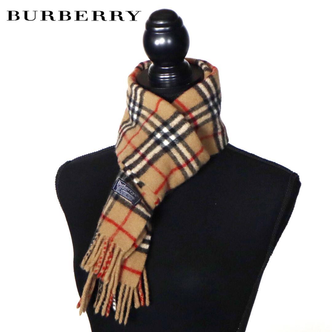 Burberry バーバリー マフラー バーバリーチェック WOOL100% BURBERRY