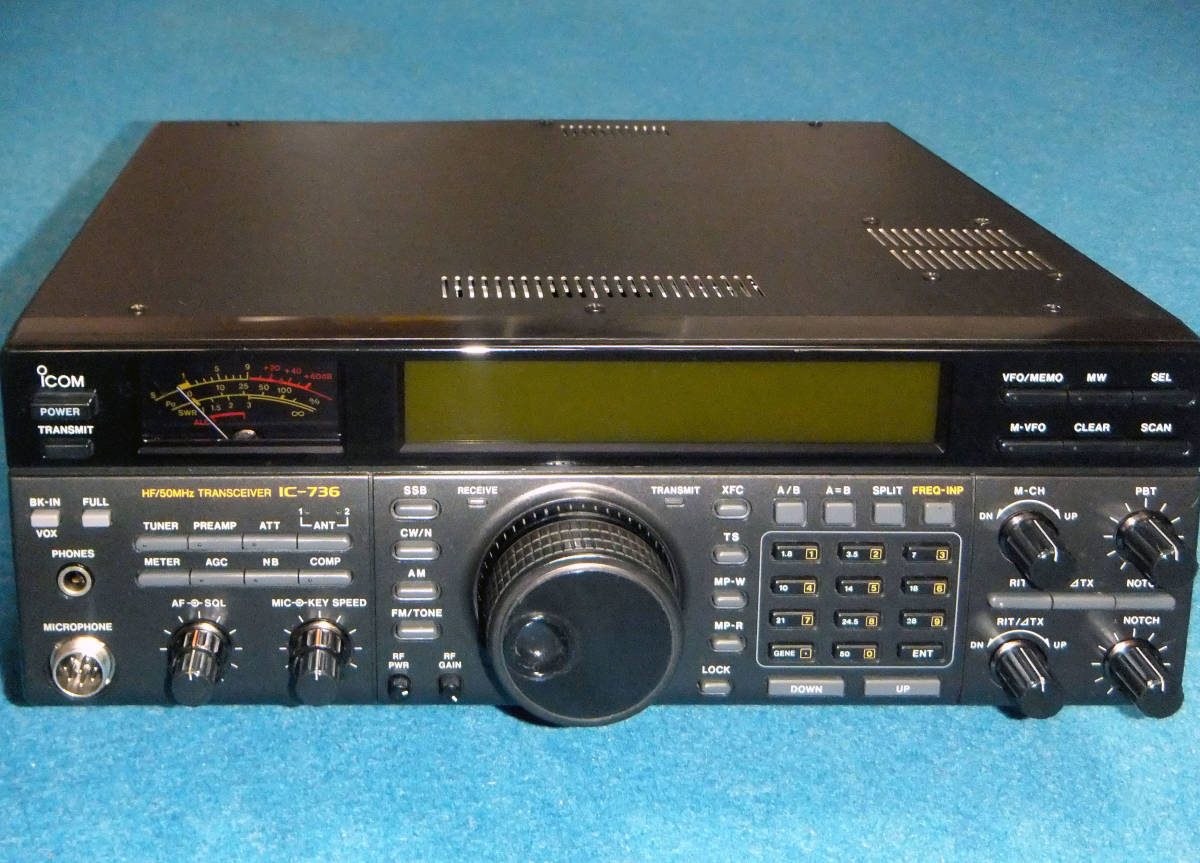 ICOM IC-736 HF/50MHz ALL MODE TRANSCEIVER_2