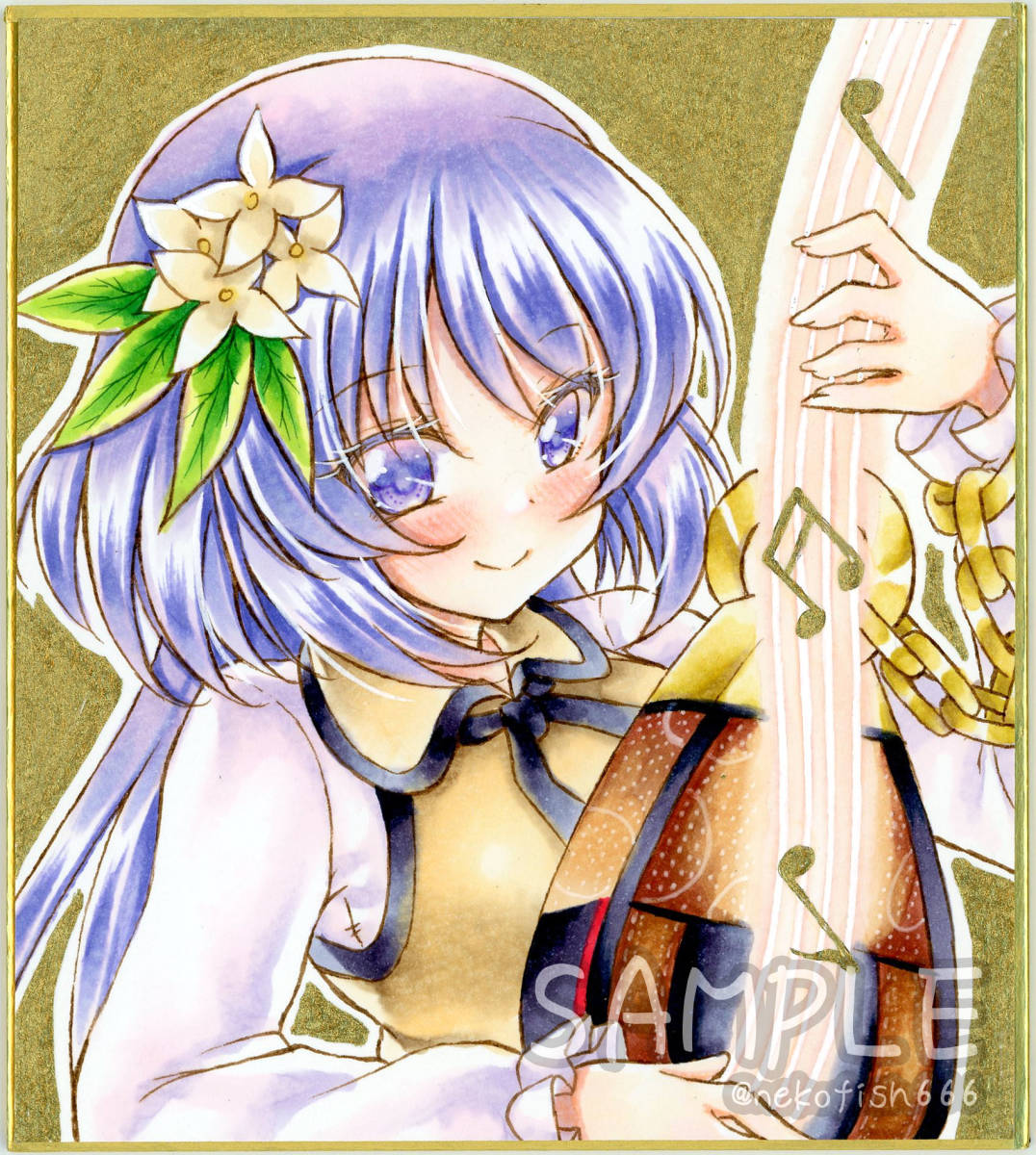 同人手描きイラスト 東方project 九十九 弁々 手描きイラスト 売買されたオークション情報 Yahooの商品情報をアーカイブ公開 オークファン Aucfan Com