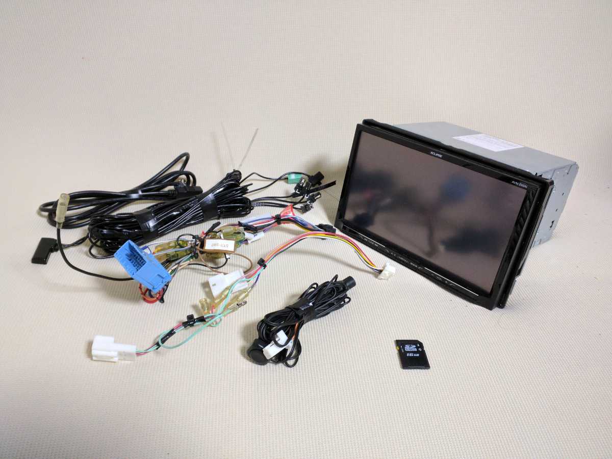 イクリプス AVN-ZX04i 大画面9インチナビ Bluetooth フルセグ DVD 地