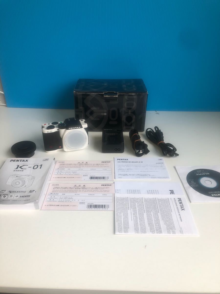 ペンタックス PENTAX K-01 美品 箱説明書あり
