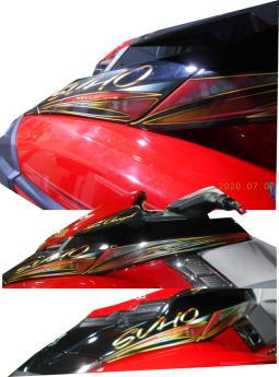新作，限定SALE ワンポイント ステッカー 2012 2018年 SHO HO SVHO用 左右 1セットのみ インクジェット出力 曲面対応3Ｍ製品屋外耐候ラミネート済(水上オートバイ用)｜売買されたオークション情報、yahooの商品情 水上オートバイ用