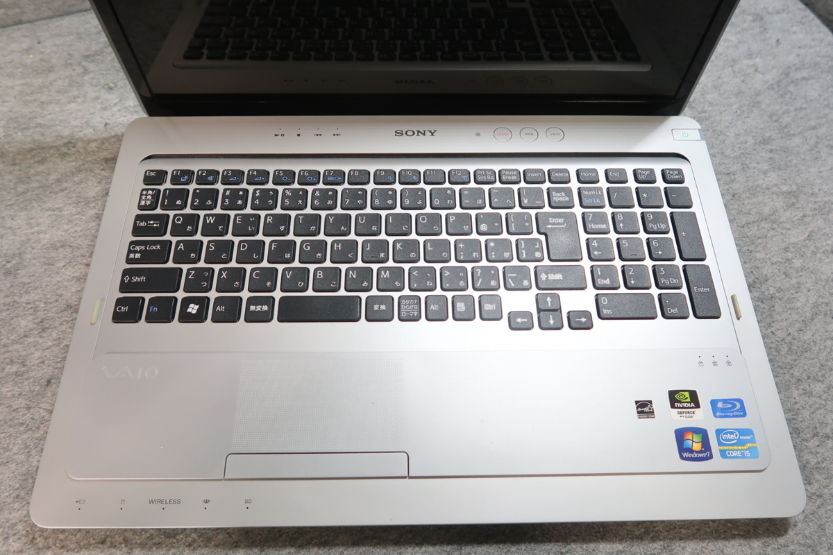 SONY VAIO VPCF236FJ Core i5-2430M 2.4GHz 4GB ブルーレイ ノート