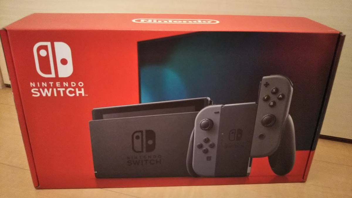 Nintendo Switch 本体 ニンテンドースイッチ Joy-Con (L) グレー/ (R