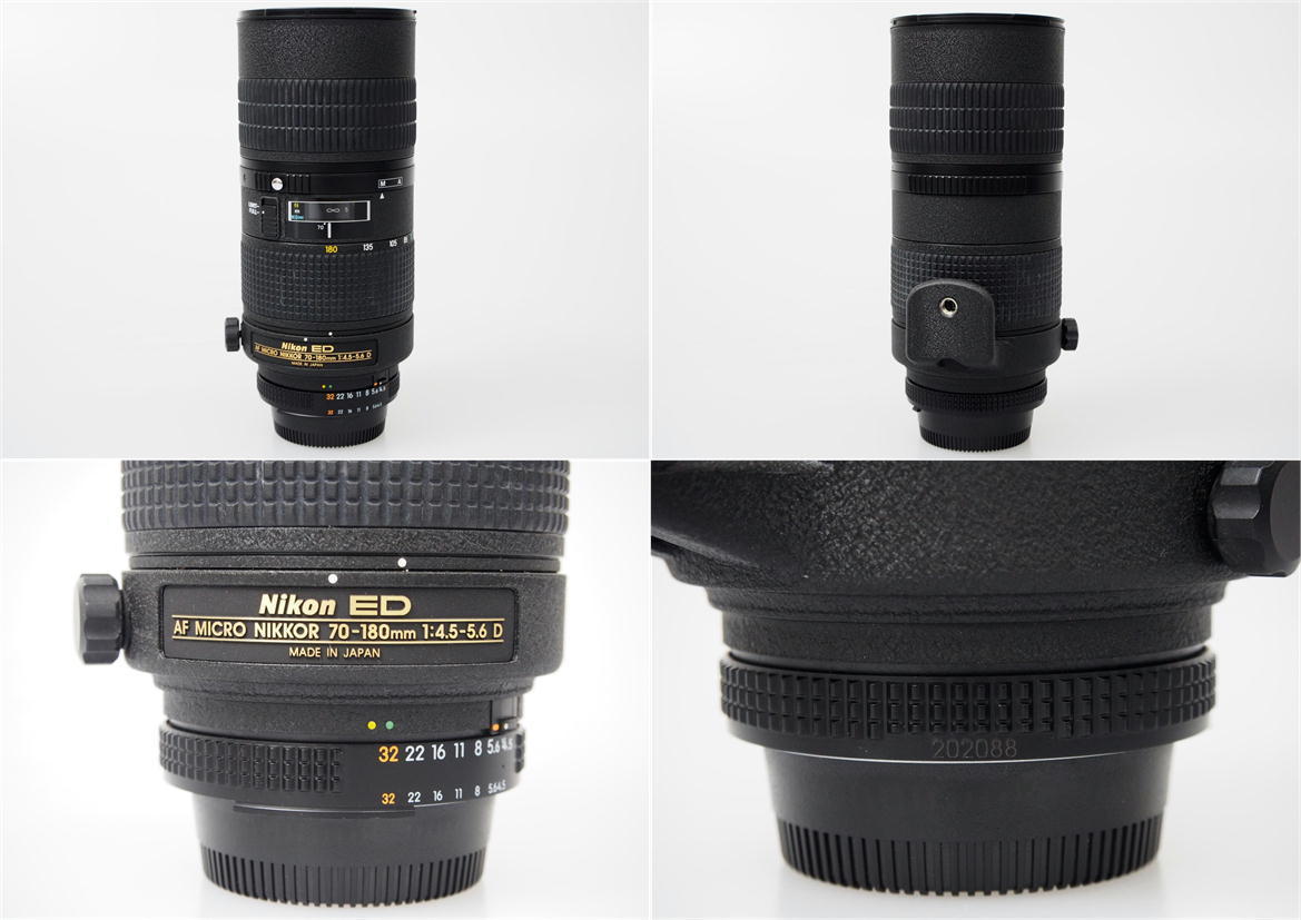 1円【ジャンク】 Nikon ニコン カメラレンズ ED 70-180mm F4.5-5.6D Ai AF