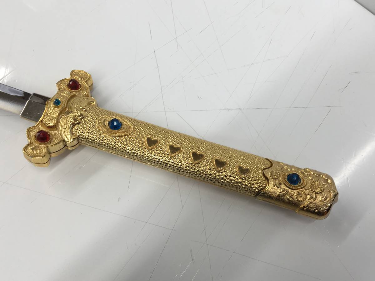特選美術品 黄金梨子地螺鈿餝剣 国宝複製 模造刀 【公式通販】