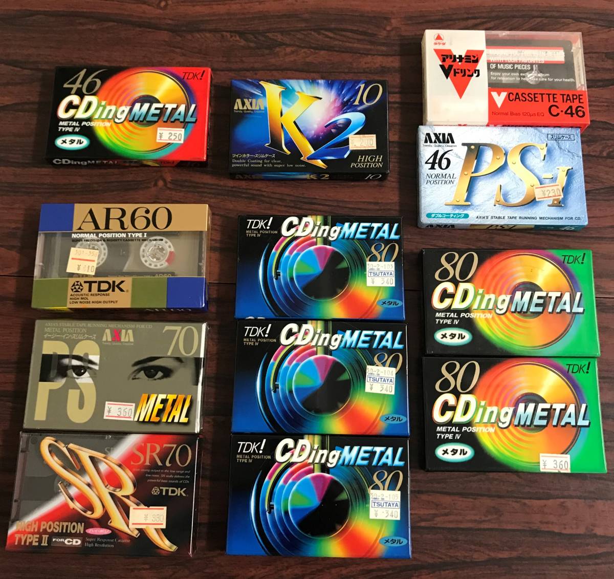 未使用品 カセットテープ TDK AXIA メタル ノーマル 12本 TDK CDing 
