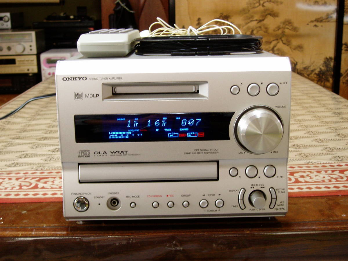ONKYO FR-X7A - | オンキョー ミニコンポの代表機！ONKYO FR-X7 Yahoo