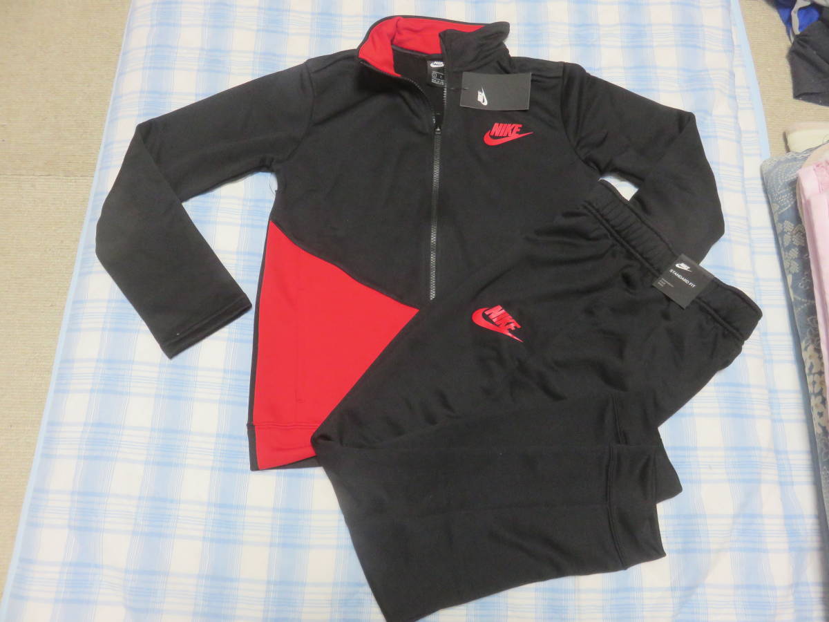 お買い得，大人気 NIKE ジュニア トレーニングジャージ上下 160 RD/BK 決算セール(上下セット)｜売買されたオークション情報、yahooの商品情報をアーカイブ公開 - オークファン 上下セット