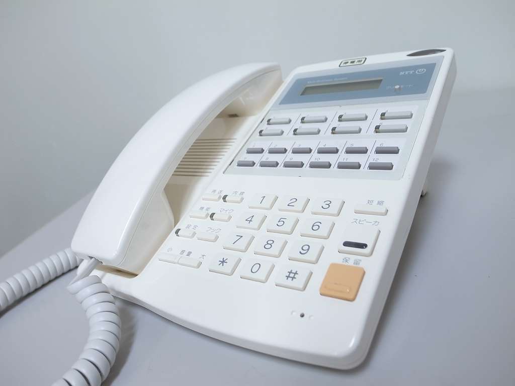 RX-8LPFTEL-(1) NTT αRX 停電電話機 液晶確認済 保証有 ZG2 9376) 美