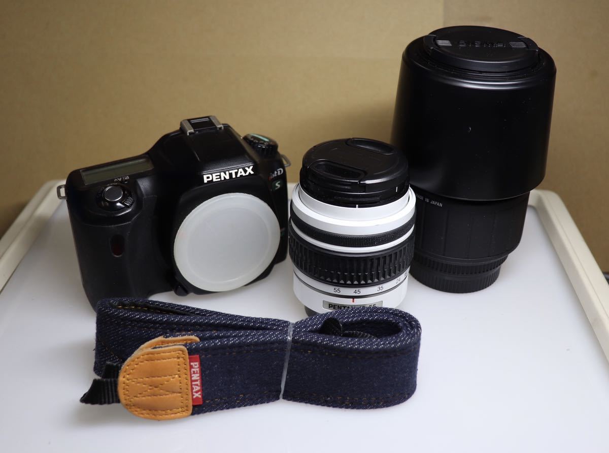 PENTAX ペンタックス ist DS デジタルカメラ レンズ2本セット 完動品