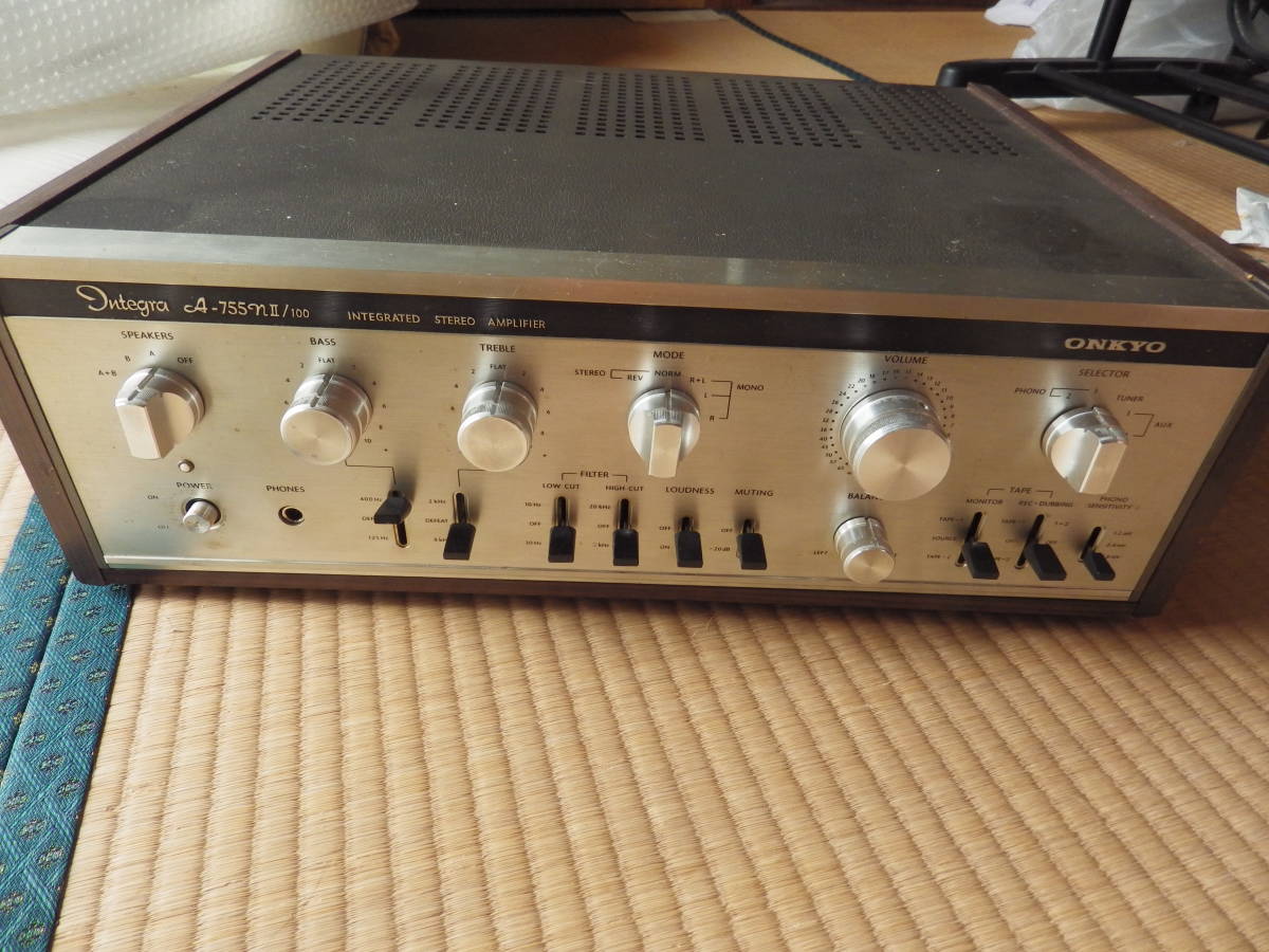 ONKYO A-755NⅡ/100 プリメインアンプ 中古 【公式通販】