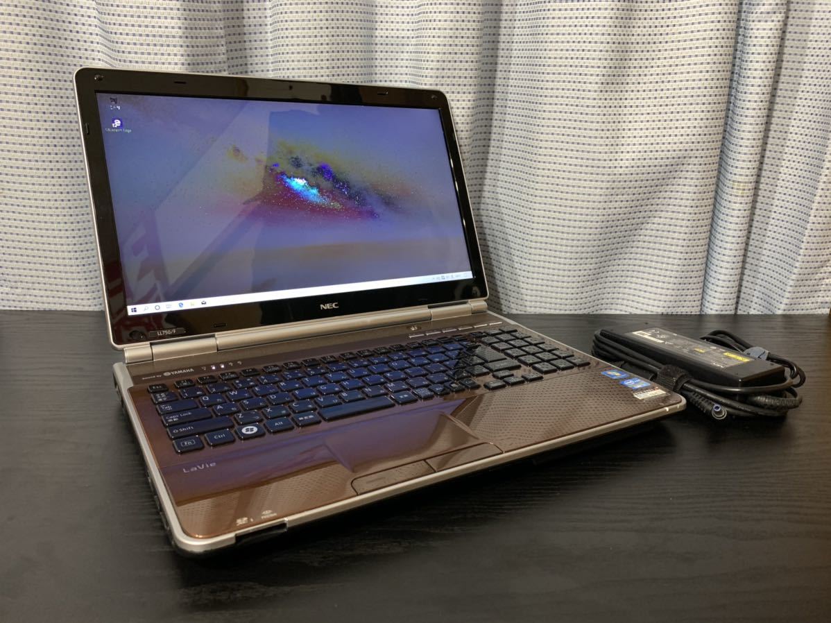 Core LaVie NEC ブルーレイ ノート Wide NEC/LL750/F/Core i7-2670QM/RAM 8GB/HDD750GB/Blu-ray/Windows10/ビデオ通話可能/15インチ/Microsoft office/