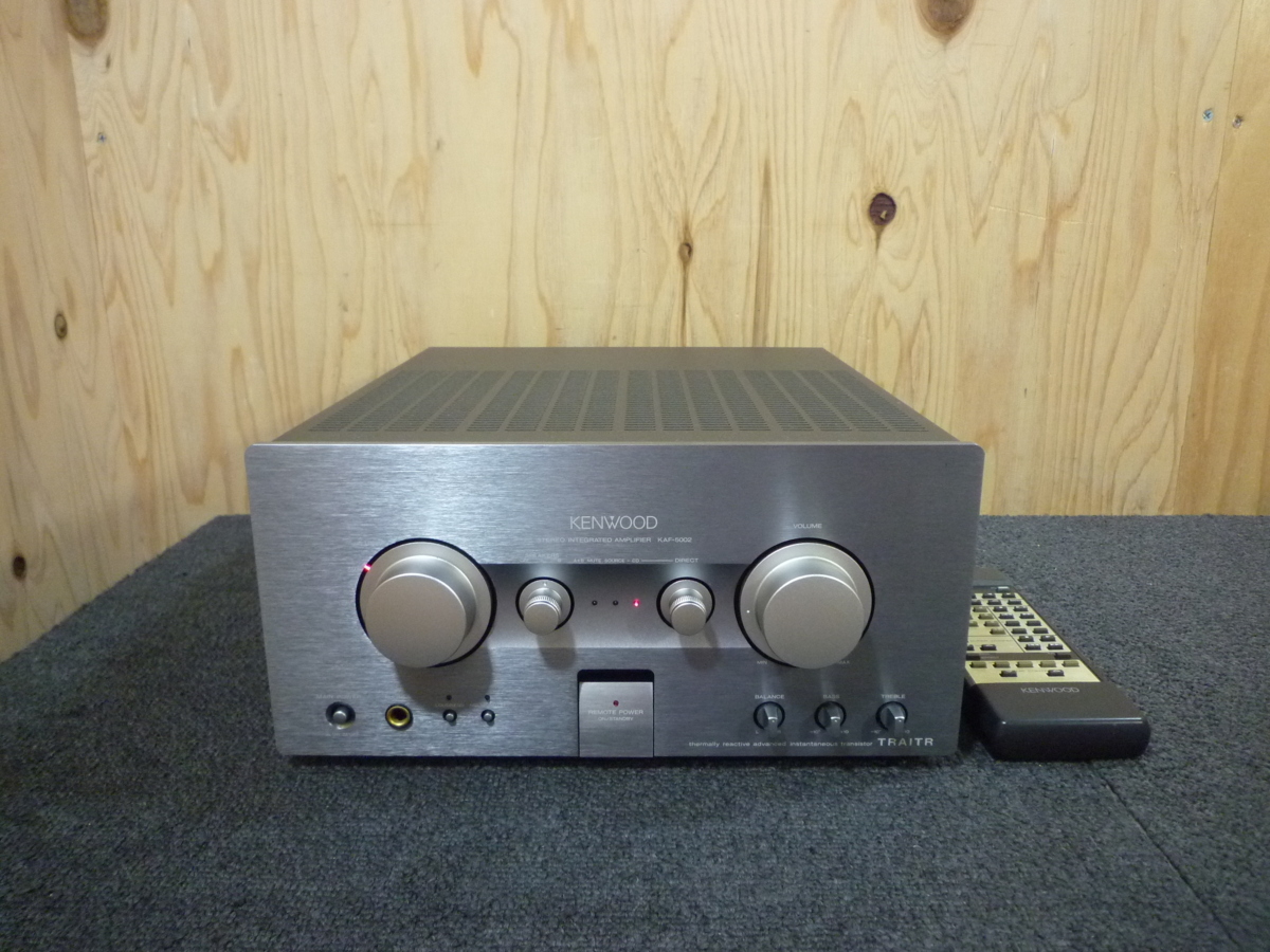 KAF-5002 KENWOOD - メルカリ プリメインアンプ KAF 高価買取・販売