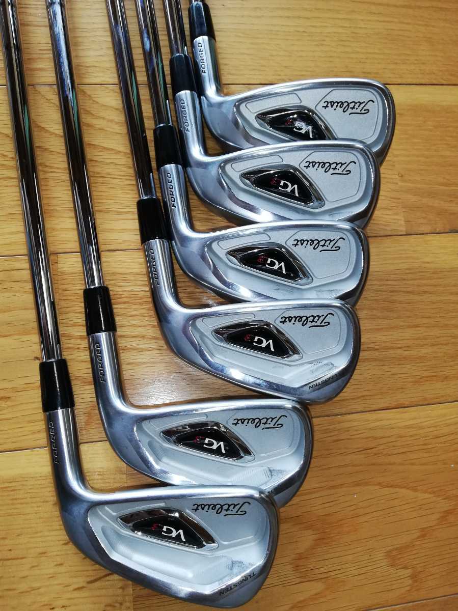 大人気，HOT タイトリスト Titleist VG3 2016 KBS 125 S＋ 5-P 6本セット アイアン(タイトリスト)｜売買されたオークション情報、yahooの商品情報をアーカイブ公開 - オークファン 男性右きき用