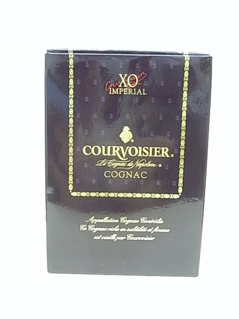 【爆買い，豊富な】 未開栓ΘCOURVOISIERΘクルボアジェXOインペリアルグリーン☆g26