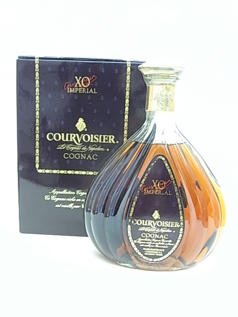 【爆買い，豊富な】 未開栓ΘCOURVOISIERΘクルボアジェXOインペリアルグリーン☆g26