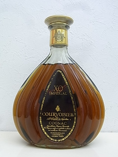 【爆買い，豊富な】 未開栓ΘCOURVOISIERΘクルボアジェXOインペリアルグリーン☆g26
