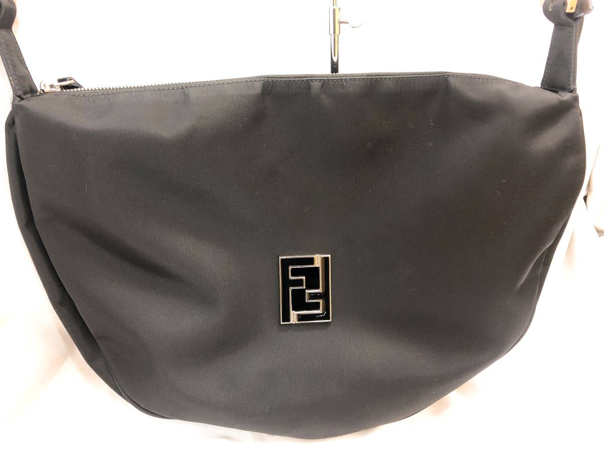 フェンディ FENDI ナイロン ブラック FENDI(フェンディ) ワン