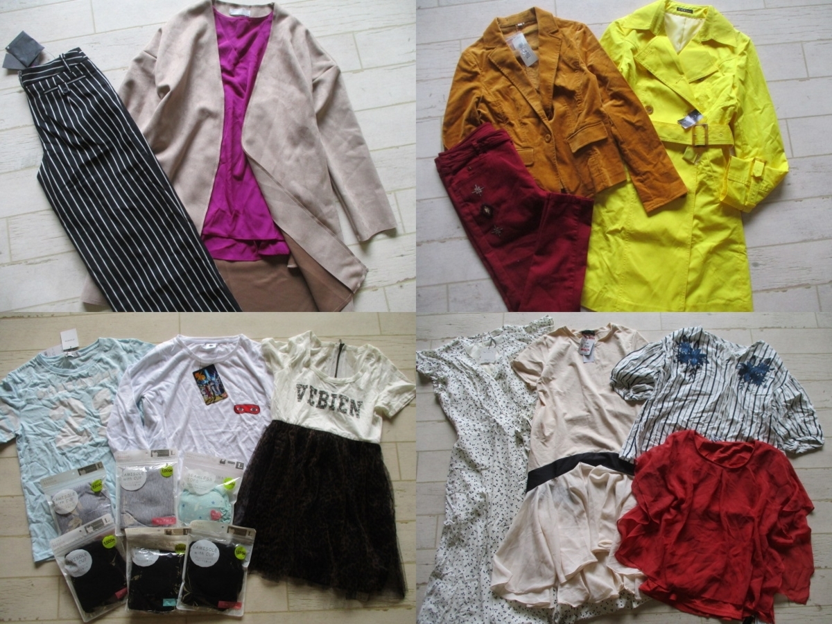 人気定番，豊富な ALL レディース タグ付き 福袋 まとめて まとめ売り 50点 セット 大量 洋服 古着 仕入れ 102(レディースファッション)｜売買されたオークション情報、yahooの商品情報をアーカイブ公開 - オーク その他