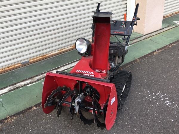 ホンダ 除雪機 中古 HS760 Yahoo!オークション HONDA スノーラ HS50 0