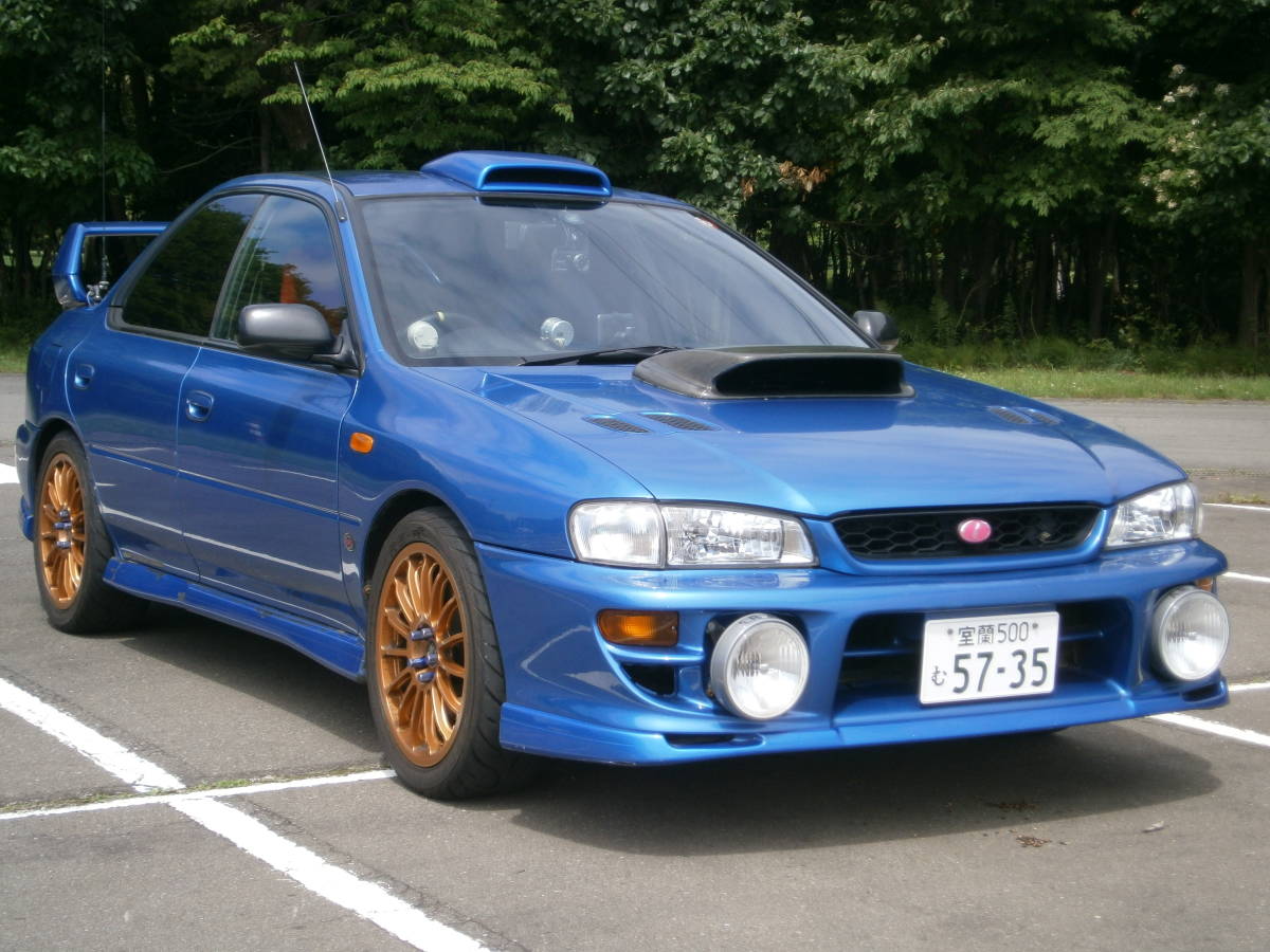 WRX STi GC8 インプレッサ 最終型 レア品』 Limited TypeR Ver6 G型 RA